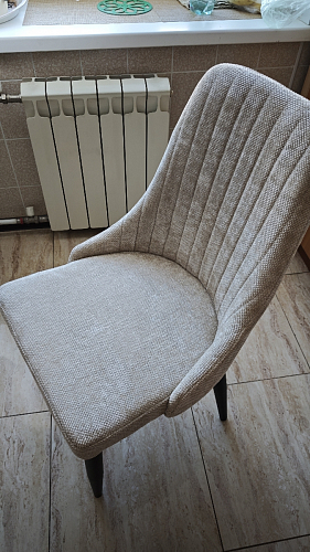 Стул на металлокаркасе Kora light blue / white фото покупателя 408