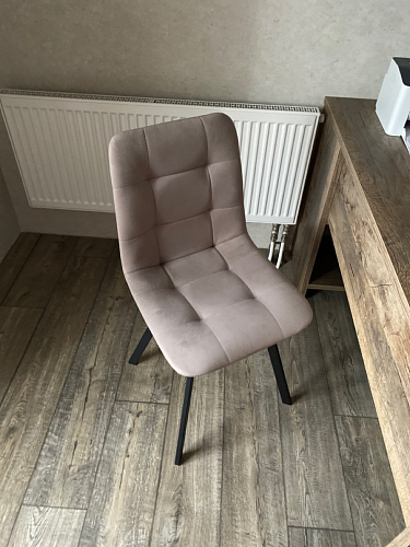 Комплект стульев Чилли 2 шт бежевый / черный фото покупателя 584