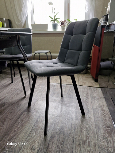 Стул на металлокаркасе Чилли зеленый / белый каркас фото покупателя 537