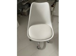 Компьютерное кресло Kolin с подушкой clear / white фото покупателя 250