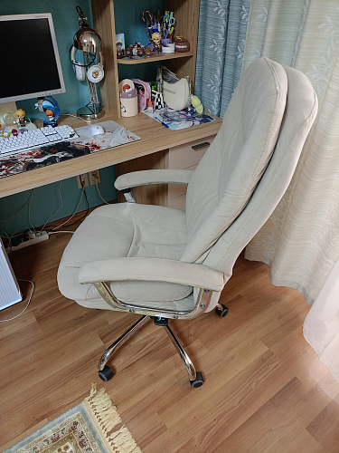 Компьютерное кресло Softy Lux розовое фото покупателя 25