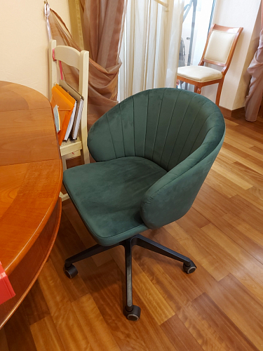 Компьютерное кресло Пард экокожа белый фото покупателя 228