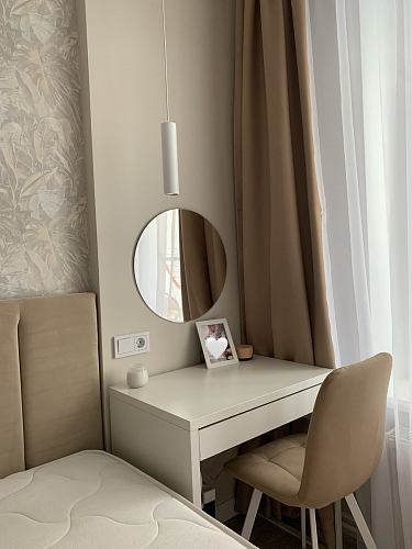 Комплект стульев Чилли 2 шт бежевый / черный фото покупателя 8