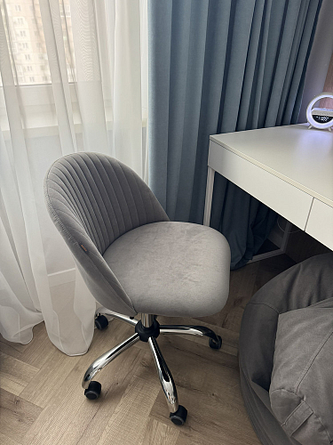 Компьютерное кресло Melody молочное фото покупателя 43