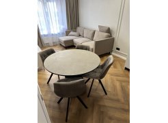 Деревянный стол Барел 89 белый / золото фото покупателя 17