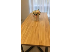 Стол Тринити Лофт 120 32 мм бетон / черный матовый фото покупателя 419