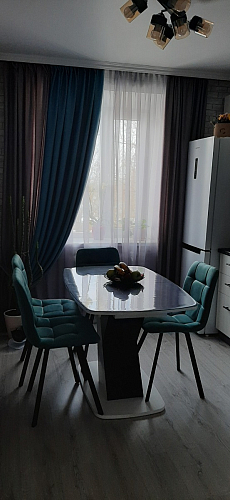 Стул на металлокаркасе Чилли К светло-серый велюр / черный каркас фото покупателя 1208