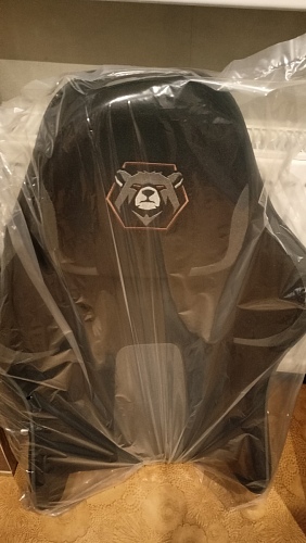 Компьютерное кресло Ibear/Айбир ткань черно-серый / black-grey фото покупателя 4