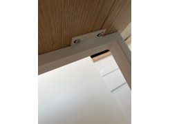 Деревянный стол Барон О 200 х 90 черная пленка шагрень / белый фото покупателя 5