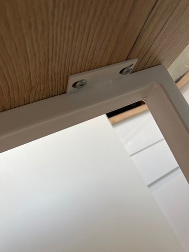 Деревянный стол Барон О 200 х 90 белая пленка шагрень / черный фото покупателя 5