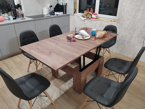 Деревянный стул Kvadro серый фото покупателя 4