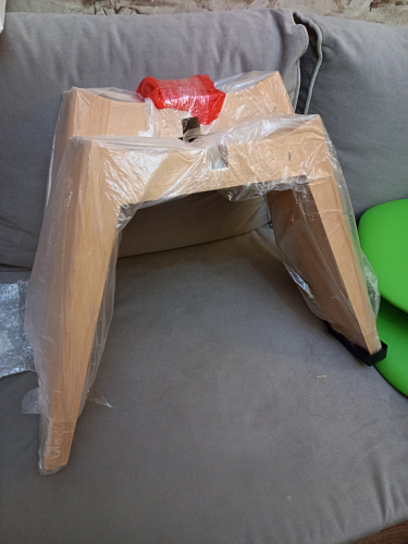 Стул Bonuss blue / wooden legs фото покупателя 74