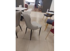 Стул на металлокаркасе Neli white / black из шоурума 3
