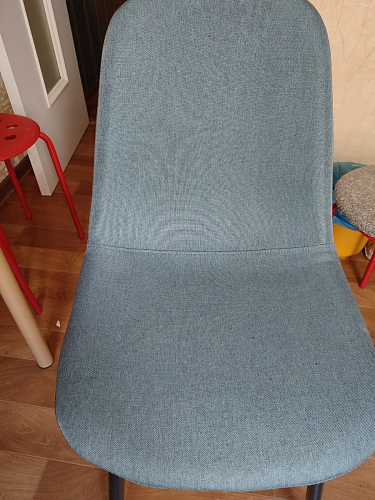 Стул на металлокаркасе Lilu 05 gray / white фото покупателя 57