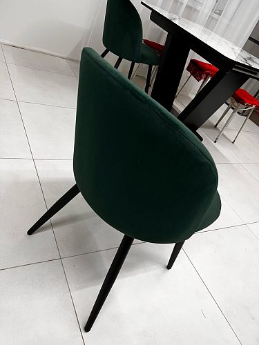 Стул на металлокаркасе Gabi-1 wine red / black фото покупателя 227