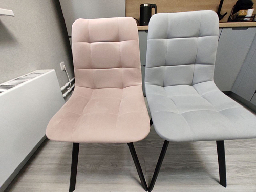 Стул на металлокаркасе Чилли зеленый / черный фото покупателя 1310