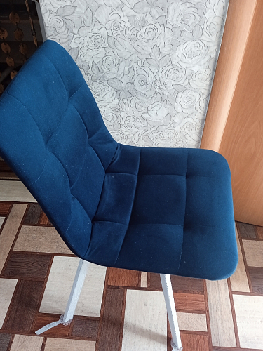 Стул на металлокаркасе Чилли бирюзовый / черный фото покупателя 1264