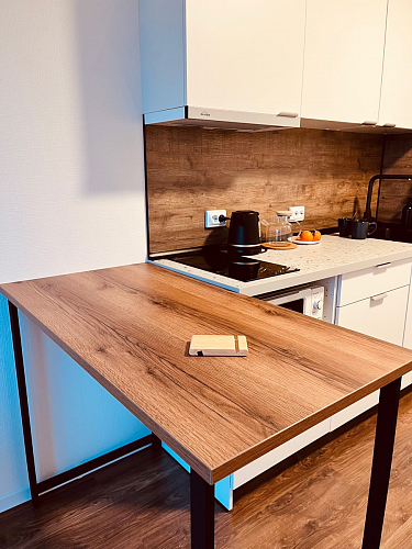 Барная стойка Дилан Лофт 120х50х90 бетон фото покупателя 178