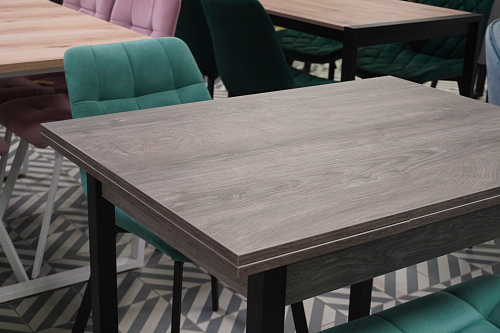 Стол Форли дуб велингтон / черный матовый из шоурума 8