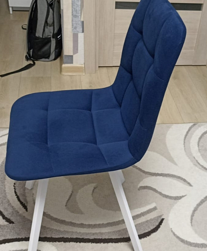 Стул на металлокаркасе Чилли зеленый / черный фото покупателя 968