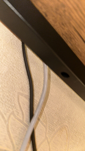 Письменный стол Wd-15/Вд-15 burnt/обгоревшее дерево фото покупателя 4