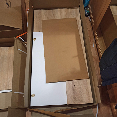 Письменный стол КСТ-16 левый венге / беленый дуб фото покупателя 142