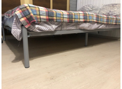 Односпальная кровать Фади 80х200 черная фото покупателя 123