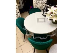 Стул на металлокаркасе Gabi 1 gray / black фото покупателя 656