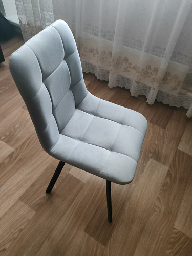 Стул на металлокаркасе Чилли бирюзовый / черный фото покупателя 715