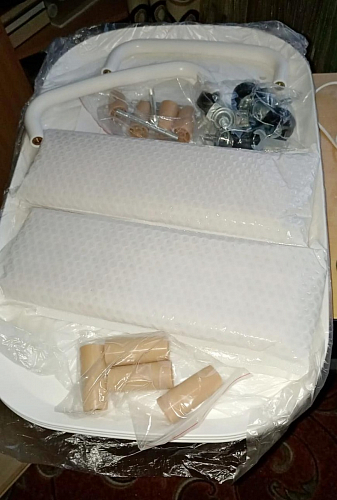 Сервировочный столик Case 56х35х82 white фото покупателя 3