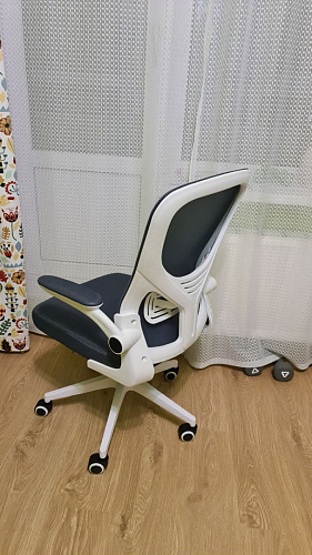 Компьютерное кресло Konfi blue / white фото покупателя 243