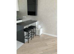 Барный стул Лофт кож.зам. черный / черный матовый фото покупателя 36