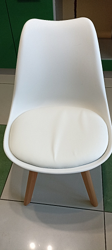 Деревянный стул Bonuss темно-серый / черное сидение / черный фото покупателя 73