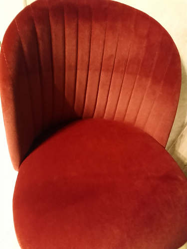 Стул на металлокаркасе Gabi 1 темно-серый / черный фото покупателя 253