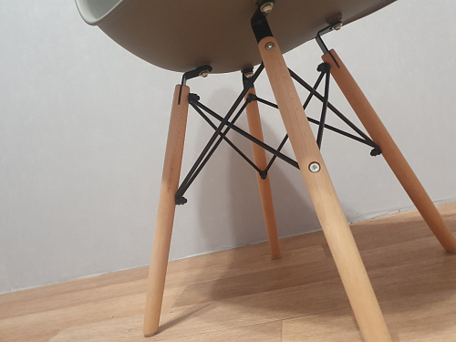 Пластиковый стул Eames PC-015 желтый фото покупателя 84