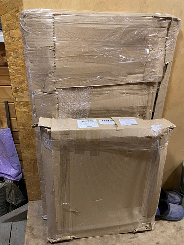 Деревянный стол Лота Лофт 120х75 белый матовый / дуб крафт золотой фото покупателя 771