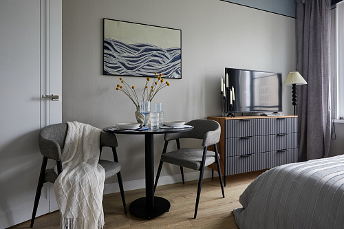 Стул на металлокаркасе Twin gray / black фото покупателя 12