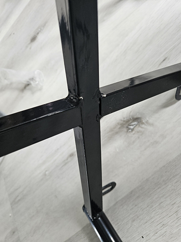 Стул на металлокаркасе Седа К кирпичный / черный фото покупателя 126