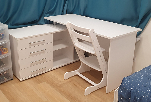 Компьютерный стол с тумбой КСТ-109 тумба слева фото покупателя 41