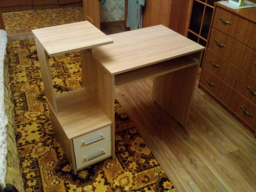 Компьютерный стол Джаз-24 левый венге фото покупателя 155