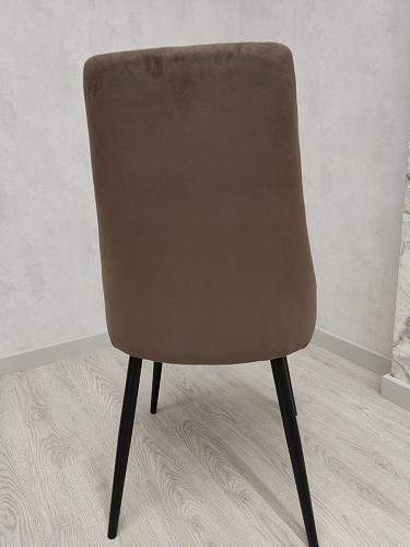 Стул на металлокаркасе Нараян velutto 23 / черный фото покупателя 10