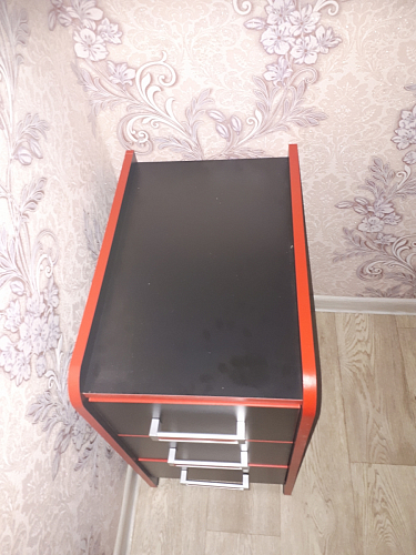 Тумба Ханна черная / красная - Уцененный экземпляр фото покупателя 72