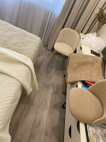 Стул на металлокаркасе Gabi gray / black фото покупателя 185