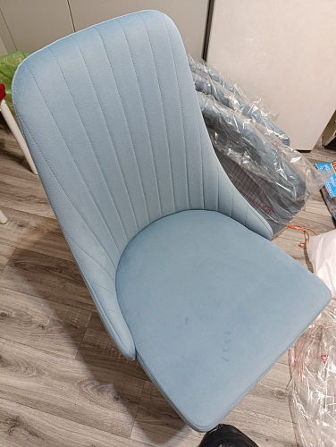 Стул на металлокаркасе Kora gray / black фото покупателя 346