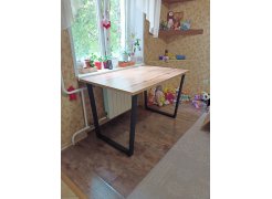 Стол Лота Лофт 120 25 мм сабия / черный матовый фото покупателя 921