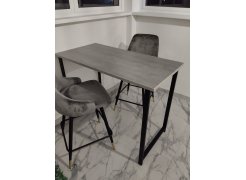 Барная стойка Дилан Лофт 120х60х90 бетон фото покупателя 77