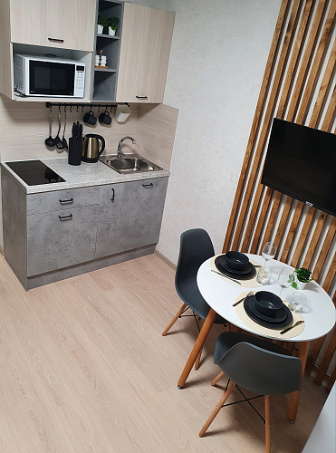 Пластиковый стул Eames PC-015 серо-голубой / дерево фото покупателя 506