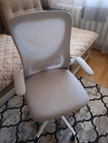 Компьютерное кресло Konfi light gray / blue / white фото покупателя 174