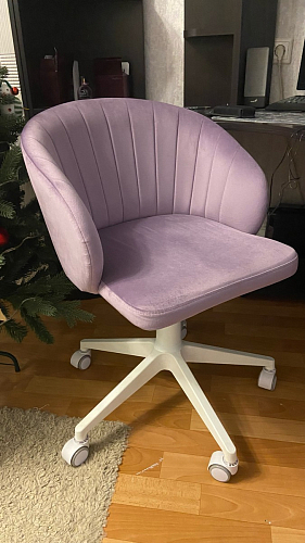 Компьютерное кресло Пард экокожа белый фото покупателя 246