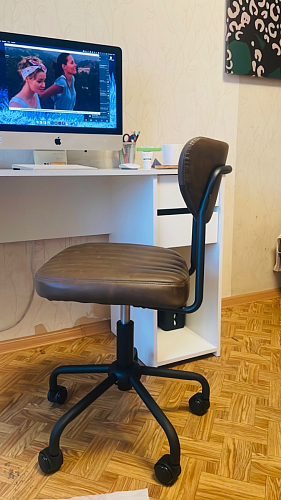 Компьютерное кресло Slim/Слим серый фото покупателя 5